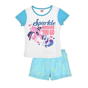 pyjama-2-pieces-t-shirt-et-short-en-coton-fille-my-little-pony_1